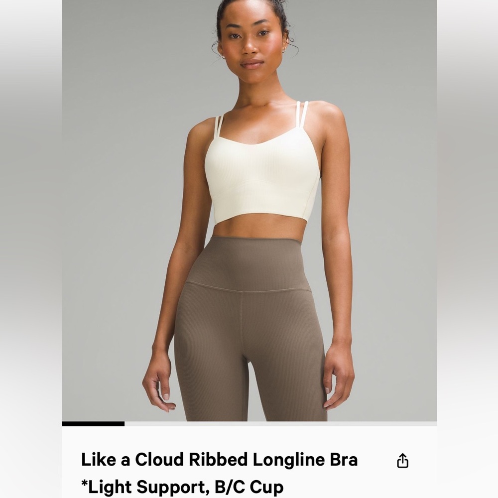 COPY - NWTO lululemon Like a Cloud Bra B/C Size 10